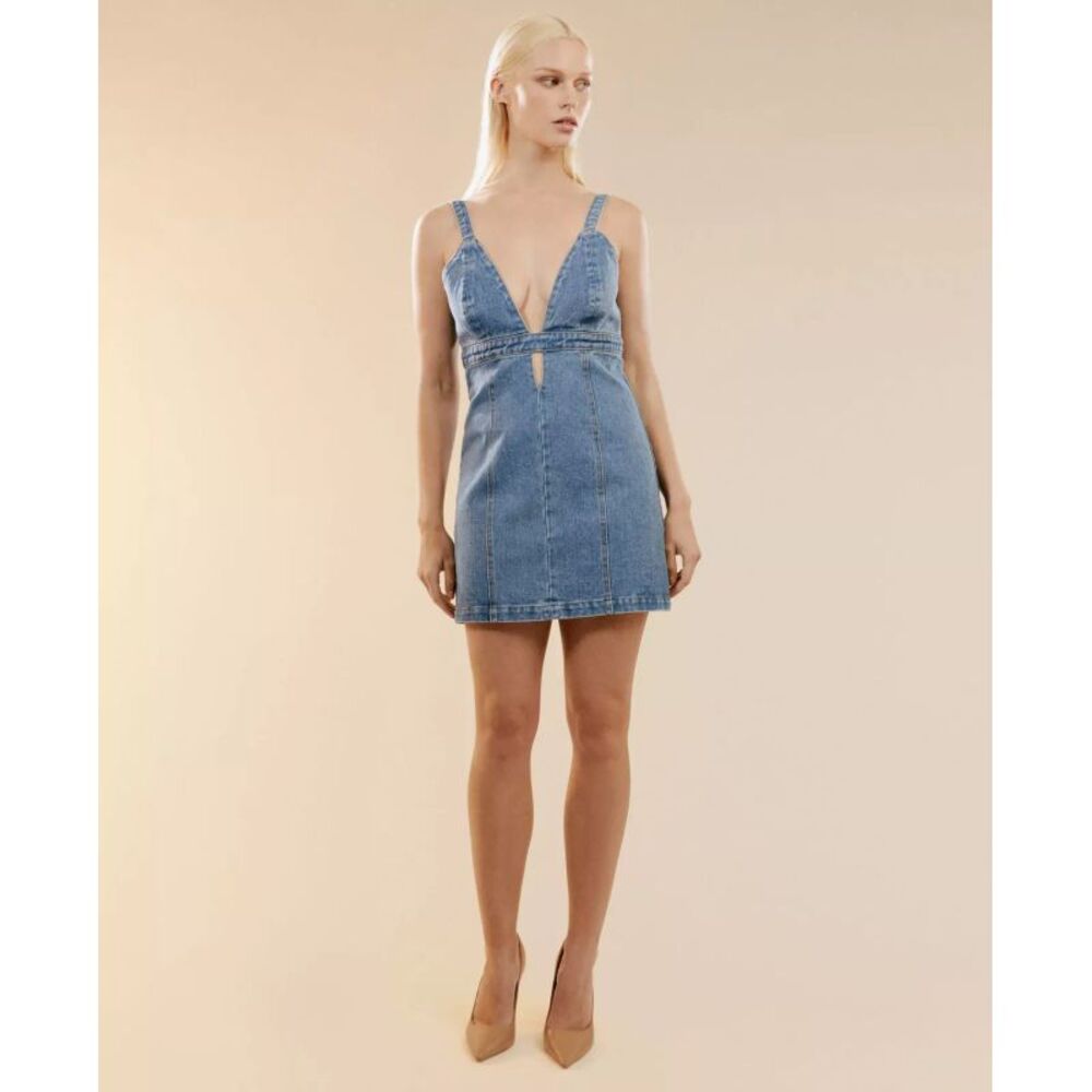 Bardot Blue Denim Dress